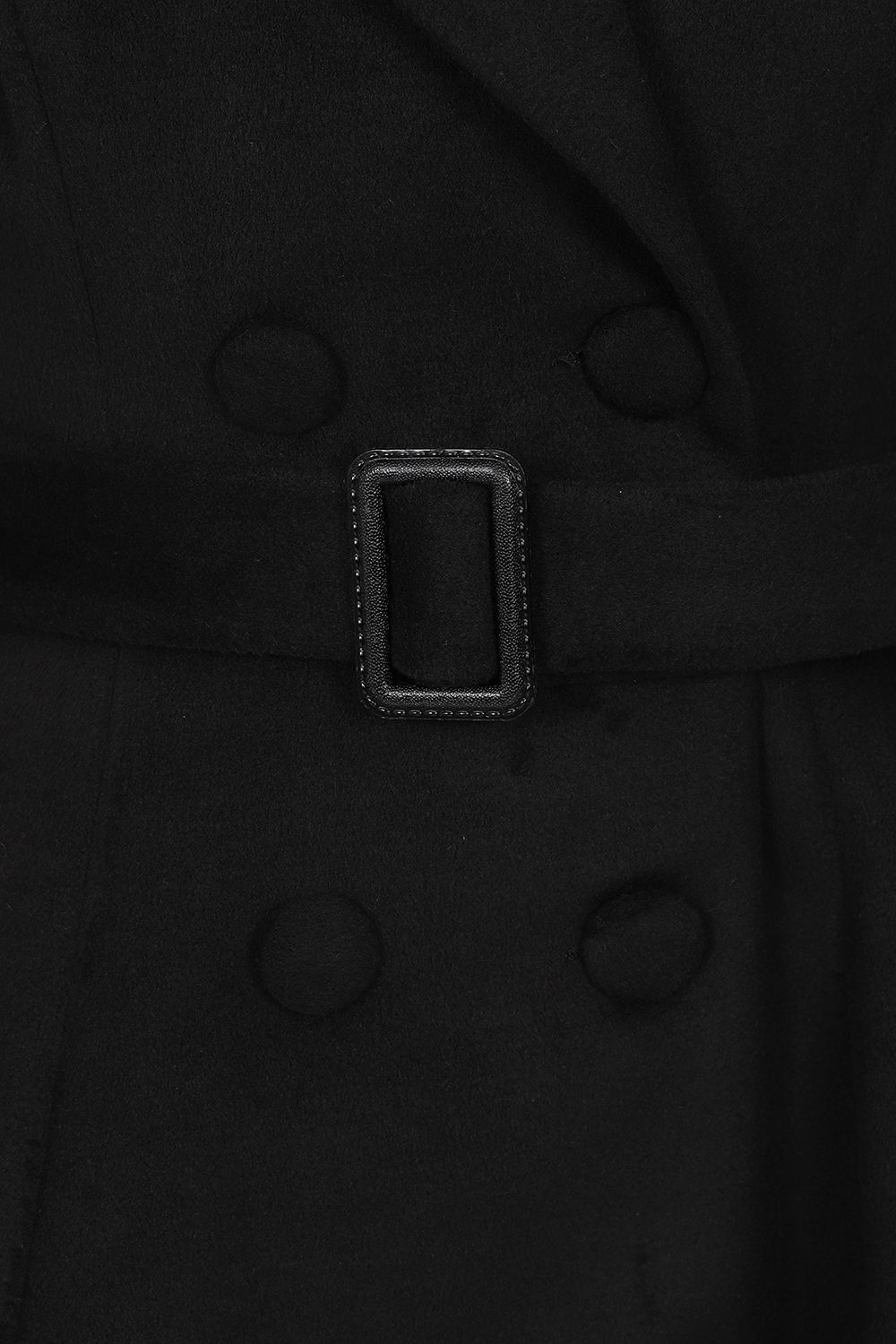 Imogen Swing Coat in Black